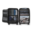 Nomatic 22 poValise cabine à roulettes pivotantes - Classique - Noir-Fermetures éclair YKK verrouillables TSA pour sécuriser vos effets personnels