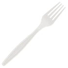 Eco Guardian - Fourchettes 7 po, poids moyen, biodégradables - Paquet de 50-Plastique rigide durable