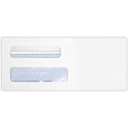 JAM Paper - Enveloppes Double Fenêtre #8 5/8 avec Redi-Seal, Blanc Tissé, 3 5/8 x 8 5/8, Paquet de 50-Taille : enveloppe à fenêtre double n° 8 5/8 3 5/8 po x 8 5/8 po / 3,625 po x 8,625 po / 92 mm x 219 mm