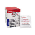 First Aid Central - Lingettes antiseptiques au chlorure de benzalkonium - Smart Compliance - Paquet de 10-FAC Lingettes BZK