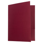 JAM PaperMD – Chemise de présentation lustrée à 2 pochettes, 9 x 12 (po), bourgogne, 100/boîte-Bourgogne