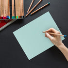 JAM Paper - Papier cart. mat 100 lb,  8 1/2 po l x 11 po H, bleu aqua, Paquet de 50-3