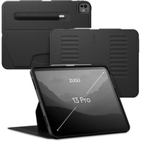 Zugu - Étui iPad Pro 13 po M4 2024 - Noir-Étui folio magnétique