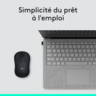 Logitech – Souris sans fil M185, noir-Empreinte carbone du produit: 3,97 kg CO2e	