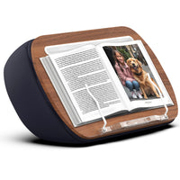 ShoppingAll - Pouf pour ordinateur portable, support de livre, coussin, oreiller, support - Gris-Taille Idéale Pour Un Confort Optimal: Avec ses dimensions de 16.9” x 10.8” x 3.5”, ce support peut accueillir divers ordinateurs portables, tablettes et livres. Assurez-vous de vérifier la compatibilité avec votre appareil avant l’achat.