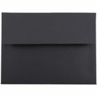 JAM Paper - Enveloppes d'invitation A6 Premium - 4 3/4 x 6 1/2 - noir lisse - paquet de 100-Les couleurs vives font que ces enveloppes se démarquent d'une pile de courrier ennuyeux !