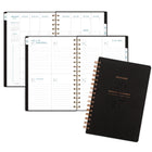 AT-A-GLANCE- Agenda hebdomadaire/mensuel Signature 2027 - 8 1/2 po H x 5 3/8 po l - noir - bilingue-Reliure à double spirale