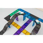 Connetix - Routes Pack, de Rampes et Intersections, Contenant 16 Pièces-Recommandé et apprécié par les constructeurs de 3 ans et plus