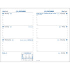 Quo Vadis - Agenda Sapa X Freeport - Noir - Anglais-1 semaine sur 2 pages