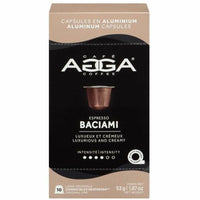 Agga - Capsules compatibles Nespresso Baciami - Moyen - Paquet de 10-CompatibMoyen - Capsule - Baciami - Kosher - 10 / Boîte