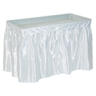 Work Smart  - Table à glace pliante pour boissons-Bassin conique et tuyau de vidange