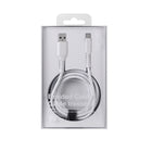 Basic Tech - Câble USB-C Tressé de 6 pi - Blanc-6 pieds de longueur