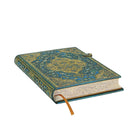 Paperblanks - Carnet à Courverture Rigide Avec Fermoir Midi Ligné - Chroniques Turquoises-Couvertures cartonnées 100% recyclées