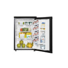 Danby - 2,6 cu. Réfrigérateur compact de 3,5 pi3 - noir-Deux tablettes en verre réglables pleine largeur et une d’une demi-largeur