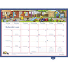 MotherWord - Ultime calendrier familial de luxe pour réfrigérateur 2025-2026 - 13 1/2 po H x 18 po l - anglais-En prime un tableau des tâches avec aimants