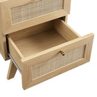 Modway - Soma 2 tiroirs Table de chevet, Chêne-7