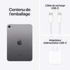 Apple – iPad mini, écran Liquid Retina 8,3 po, Wi-Fi, puce A17 Pro, 512 Go, iPadOS 18, gris cosmique-10