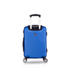 TUCCI Italy - Valise rigide Salita 20" - Bleu-Intérieur de luxe