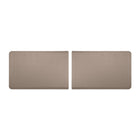 WeatherTech - Tapis d'extrémité anti-fatigue ComfortMat Connect - Bordé - Sable - Paquet de 2-Chaque pièce d’extrémité a une longueur de 3 pi. Assemblez-en deux pour obtenir un ComfortMat Connect de 6 pi!
