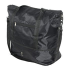 Nicci - Sac extensible Travel Weekender Duffel - Noir -Sangle bandoulière palmée réglable et amovible (longueur 20-39 po)