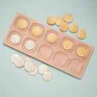 Yellow Door - Pierres de comptage bicoloures, lot de 20-Double face