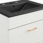 Modway - Daybreak 24" Vanette de salle de bain - Blanc Noir-7