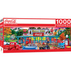 Masterpieces Puzzle Company - Coca-Cola casse-tête panoramique de 1,000 pièces-1+ Joueurs