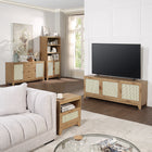 Manhattan Comfort - Meuble TV Sheridan 62,99 po style Mid-Century Modern - Nature-10