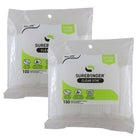 Surebonder - Mini bâton de colle Dual Temp, transparent, 4" x 5/16", 2 paquets de 100-Fonctionne à basse température (230 degrés F) ou à haute température (380 degrés F)