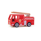 Bigjigs Toys - Camion de pompiers de la ville-Fabriqué à partir de matériaux de haute qualité, provenant de sources responsables