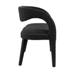 Modway - Pinnacle Tissu Boucle Banc d’accent - Noir-Assemblée requise