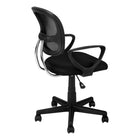 Monarch Specialties - 7260 Chaise De Bureau Multi-Position- Meche Noir -Le siège pivotant à 360 degrés et la base à 5 branches noire avec roulettes à capuchon offrent la mobilité, tandis qu'un mécanisme de hauteur réglable avec contrôle d'inclinaison / verrouillage permet d'optimiser la chaise pour la taille de votre enfant