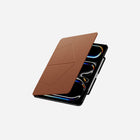 MOFT - Étui folio Float pour iPad Air 11" (M2/M3) 2024/2025 et iPad Air 10.9 (4e/5e génération) 2020/2022 - Marron Sienne-Couverture en cuir végétalien
