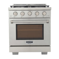 Kucht - 30 po Série KFX-X Cuisinière Pro Style au gaz naturel - Acier inoxydable-Nouveaux brûleurs true simmer pour une cuisson délicate à basse température