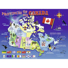 Ravensburger - Puzzle Carte du Canada 100 pièces-Les puzzles Ravensburger offrent une expérience de puzzle haut de gamme avec des pièces nettes et un ajustement parfait.