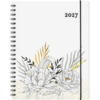 W. Maxwell - Agenda 2027 Garbo - 8,5 x 11 po - Florale-Janvier à décembre 2027