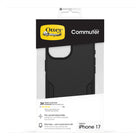 Otterbox - Étui Commuter MagSafe avec Contrôle de la Caméra Noir pour iPhone 17-Bords renforcés autour de la caméra pour une protection contre les impacts
