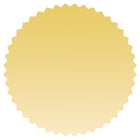 JAM Paper - Rouleaux d'étiquettes standard - Burst - joint de 2 -25 pouces - feuille métallique dorée - 125 étiquettes/rouleau-Taille : Burst (2,25 pouces) | Les étiquettes imprimables sont faciles à créer et à personnaliser.