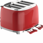 Salton - grille pain numériques NuRetro 4 tranches - cerise cosmique-Créez une cuisine parfaitement coordonnée avec les autres appareils de la gamme nuretro de salton!