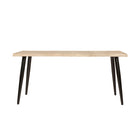 Bureau Live Edge Gry Mattr - Chêne Blanc-Grande surface de travail pour répondre à vos besoins quotidiens