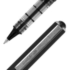 uni-ball – Stylos à bille roulante Vision – 0,5 mm – noir – paquet de 12-L’encre liquide pigmentée à séchage rapide est résistante à l’eau et à la décoloration