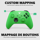 Microsoft - Xbox Manette sans fil - Vert vélocité-Partagez avec vos amis vos meilleurs clips et temps forts à l'aide du bouton Partager dédié
