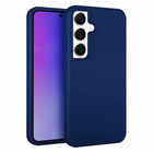 Nimbus9 - Coque Alto 2 avec anneau magnétique pour Samsung Galaxy S25 - Bleu spatial-Boutons réactifs REAL SENSE