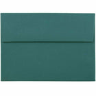 JAM Paper - Enveloppes d'invitation A7 Premium - 5 1/4 x 7 1/4 - vert sarcelle - Paquet de 100-Caractéristiques de l'enveloppe : Fermeture en gomme à rabat droit, finition en papier lisse de haute qualité