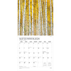Plato - 2026 Psaumes Calendrier mural Suspendu Mensuel - 30,5 cm l x 61 cm H - Anglais-Grandes Pages de Jour Spacieuses - Tous les jours fériés les plus importants et les phases de la lune sont indiqués, avec beaucoup d'espace pour inscrire des notes et des rendez-vous