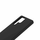 Blu Element - Coque Silicone Compatible MagSafe Galaxy S25 - Ultra Noire-Bords surélevés pour protéger l’appareil photo et l’écran