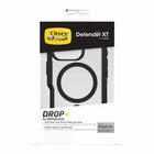 OtterBox - Coque Defender XT transparente pour iPhone 16 Pro - Noir intense-Conception robuste mais fine avec des bords en caoutchouc pour une prise en main sécurisée et une absorption des chocs