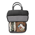 Samsonite - Sac week-end Companion à fond compartimenté 15,6 - Noir -SmartSleeve vous permet de glisser le sac sur la plupart des poignées de tirage de valise, pour qu’il puisse reposer en toute sécurité sur le dessus, offrant ainsi un déplacement sans tracas