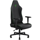 Razer - Chaise de jeu Iskur V2 X - Tissu noir-Soutien Lombaire Intégré - Conçu avec une courbe lombaire intégrée qui soutient délicatement le bas du dos et favorise une posture assise neutre, réduisant ainsi la fatigue dorsale sur de longues périodes.