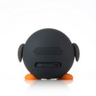 Planet Buddies - Haut-Parleur Bluetooth pour Enfants - Noir (Manchot)-Connectivité mains libres: Lorsqu'il est connecté à votre téléphone portable, tablette ou lecteur MP3, notre haut-parleur Bluetooth sans fil vous permet de répondre et de mettre fin aux appels avec un seul interrupteur, tandis que le microphone intégré vous permet de parler en mains libres